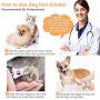 Dog Nail Grinder Nail Files Grinder Dog Nail Trimmer and Gromming Tools Powerful 2 Speed Rechargeable Electric Pet Claw for Large Small Dogs Cats, White