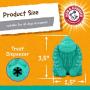 Arm & Hammer Super Treadz Gator & Gorilla Chew Toy for Dogs | Best Dental Dog Chew Toy | Reduces Plaque & Tartar Buildup Without Brushing