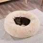 HACHIKITTY Calming Cat Bed Machine Washable, Cat beds Indoor Cats Medium, Flush Faux Fur Donut Cat Bed HACHIKITTY Calming Cat Bed Machine Washable, Cat beds Indoor Cats Medium, Flush Faux Fur Donut Cat Bed