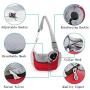 PETEMOO Pet Sling Carrier Bag, Hand-Free Dog Cat Outdoor Travel Shoulder Bag with Adjustable Strap& Zipper
