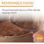 K&H Pet Products Self-Warming Kitty Hooded Bed - Hood is Removable