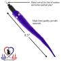Pet Fit For Life 5 Piece Worms Teaser and Exerciser for Cat and Kitten - Cat Toy Interactive Cat Wand