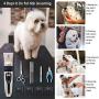 Dog Hair Clipper,Dog Shaver Clippers Cordless Rechargeable Low Noise Dog Grooming Kit Set for Dogs Cats Pets Shaver Clippers Cordless Rechargeable Low Noise Pet Grooming Kit Set for Dogs Cats Pets