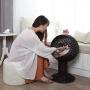 QTT Pet beds Cat House Willow Cat Basket Rattan Woven Cat Bed Cat Tower Two Tier Bed Basket House 70 X 44cm TTaN
