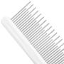 Freshly Bailey Dog & Cat Comb - Get Rid of Tangles & Mats - Amazing Dual Length Pet Comb for Easy & Quick Grooming - Perfect Dematting Combs for Dogs & Cats - Keep Your Fur Babies Happy & Groomed