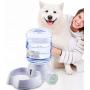 Old Tjikko Dogs Water Dispenser,Water Bowl for Dogs,Pet Water Dispenser,Automatic Dog Water Bowl Cat Water Dispenser Dog Drinking Fountain,1 Gallon (Water Dispenser)