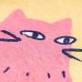 pidan Pet Mats for Floor Cats Dogs Non-Slip Cat Pads Cat Beds for Indoor Cats Mats for Sleeping Round 21in