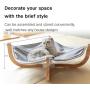 pidan Cat Hammock Cat Beds for Indoor Lounge Pet Beds for Cats Wooden Frame Hanging Beds