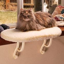 K&H Pet Products Kitty Sill Cat Window Heated Hanging Bed and Hammock