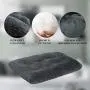 OXS Dog Bed Long Plush Calming Pet Bed, Comfortable Faux Fur Washable Crate Mat with Anti-Slip Backing for Jumbo Large Medium Dogs OXS Dog Bed Long Plush Calming Pet Bed, Comfortable Faux Fur Washable Crate Mat with Anti-Slip Backing for Jumbo Large Medium Dogs