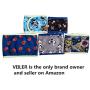 VIILER - 4 Pcs Reusable Dog Diapers and Belly Bands for Small Male Boy Dog Puppy (M: Adjustable 10.0''-11.0'')