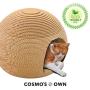 Cosmo’s Own Sphere Cat Scratcher | Cozy Corrugated Cardboard | Round Shape