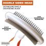 Wahl 858424 2-in-1 Double Row Rake with Shedding Blade