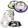 Legendog Cat Bowl Pet Bowl Stainless Steel Cat Food Water Bowl with Non-Slip Rubber Base Small Pet Bowl Cat Feeding Bowls Set of 3 Legendog Cat Bowl Pet Bowl Stainless Steel Cat Food Water Bowl with Non-Slip Rubber Base Small Pet Bowl Cat Feeding Bowls Set of 3
