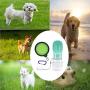 Portable Dog Water Bottle with Collapsible Bowl, FineGood 2.76'' Big Trough 12OZ Leak Proof Pet Travel Drinking Bottle for Small Cat Puppy for Outdoor Hiking Walking