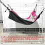 CUSFULL Cat Hammock Bed Comfortable Hanging Pet Hammock Bed for Cats/Small Dogs/Rabbits/Other Small Animals 22 x17 inch