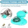 ZZK Windmills Rotating Carousel Funny cat cat Toy Puzzle Interactive cat Toys with Suction Cups mole Scratch Funny cat Toys pet Supplies