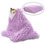 kathson Bath Towel for Dog, Ultra Absorbent Dry Pet Bath with Hand Pockets Microfiber Quick Dry Puppy Towels for Small, Medium, Large Dogs and Cats