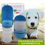 Rawka Pets Dog Water Bottle For Travel and Walks, Up to 12oz of Water