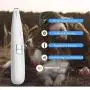 Dog Clippers, Dog Grooming Clippers Kit, Professional Low Noise Grooming Clippers Trimmers, Cordless USB Rechargeable Electric Pet Hair Clippers for Dogs Cats Around Face Paws Eyes Ears Rump White Dog Clippers, Dog Grooming Clippers Kit, Professional Low Noise Grooming Clippers Trimmers, Cordless USB Rechargeable Electric Pet Hair Clippers for Dogs Cats Around Face Paws Eyes Ears Rump White