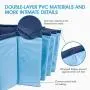 PetFere Foldable Pet Swimming Pool, Folding Kiddie Pool Pet Bathing Tub Playing Water Pond with a Pet Grooming Glove for Dogs Cats(39.4inch.D, 11.8inch.H) PetFere Foldable Pet Swimming Pool, Folding Kiddie Pool Pet Bathing Tub Playing Water Pond with a Pet Grooming Glove for Dogs Cats(39.4inch.D, 11.8inch.H)