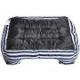 long rich Large Classic Rectangle Dog and Pet Bed, 24x34 inches. by Happycare Textiles