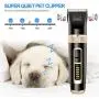 CAHTUOO Dog Clippers 2-Speed Heavy Duty Professional Pet Grooming Clippers Kit Rechargeable Cordless Quiet Pet Hair Shaver for Small and Large Dogs Cats and Other Pets CAHTUOO Dog Clippers 2-Speed Heavy Duty Professional Pet Grooming Clippers Kit Rechargeable Cordless Quiet Pet Hair Shaver for Small and Large Dogs Cats and Other Pets