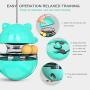 QAZSE Cat Puzzle Feeder Toy Tumbler Treat Interactive Food Dispenser Slow Feeding Cat Toy with Cat Wand