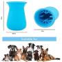LFOZ Dog Paw Cleaner Cup Silicone Combs Portable Pet Foot Washer Cup Paw Clean Brush Quickly Wash Dirty Cat Foot Cleaning Bucket Q40