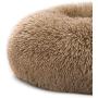 GLE2016 Dog Bed Cat Bed Donut, Calming Dog Bed for Cats or Small Dogs, Washable Pet Bed Faux Fur Cuddle Round Pet Sleeping Bed Cozy Kitty Teddy Kennel Multiple Sizes