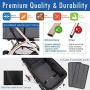 HPZ Pet Rover Lite Premium Light-Weight Dog/Cat/Pet Stroller Travel Carriage with Convertible Compartment/Zipper-Less Entry/1-Hand Quick Fold/Aluminum Frame for Small & Medium Pets