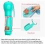 N4 EASY1SELECT 5 in 1 Dog Water Bottle with Bowl, Food Container, Poop Shovel and Poop Bag Storage, Drinking Bowl, Food Grade, Lightweight Portable Dog Water Bowls, Travel, Hiking, Walking, Jog