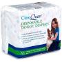ClearQuest Disposable Doggie Diapers Dog Diaper Absorbant Sanitary - Bulk Packs Available