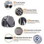 PetLike Airline Approved Pet Carrier Soft Sided Collapsible Travel Bag for Cats & Small Dogs