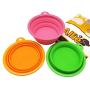 Alfie Pet - Set of 3 ROS Silicone Pet Expandable/Collapsible Travel Bowl - Size: 1.5 Cups