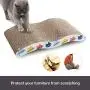 Pet Prime 3PCS Cat Scratcher Cardboard Board 3 Pack Cat Recycle Corrugated Scratching Pad Cat Scratching Lounge Sofa Bed Wave Shape Cat Scratch Pad with Catnip Pet Prime 3PCS Cat Scratcher Cardboard Board 3 Pack Cat Recycle Corrugated Scratching Pad Cat Scratching Lounge Sofa Bed Wave Shape Cat Scratch Pad with Catnip