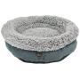 Best Pet Supplies Grey Dog Round Bed 18 x 18 x 16 Inches