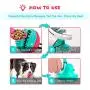 Dog Chew Toys for Aggressive Chewers, Suction Cup Dog Chewing Toy, Dog Rope Ball Toys with Suction Cup for Small Large Dogs, Puppy Dog Teeth Cleaning Interactive Pet Tug Toy for Boredom