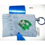 Neco Creations Light Blue Denim Pocket to Keep Your Pets Waste Bags