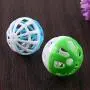 ttnight Pet Balls, Plastic Hollow Out Round Pet Cat Colorful Ball Toys with Small Bell, 10pcs ttnight Pet Balls, Plastic Hollow Out Round Pet Cat Colorful Ball Toys with Small Bell, 10pcs