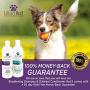 Lillian Ruff Brightening & Whitening Shampoo For Dogs – Safe for Cats - Tear Free Coconut Scent With Aloe For Normal, Dry & Sensitive Skin – Adds Shine & Luster to All Color Coats (Brightening & Oatmeal Conditioner Set)