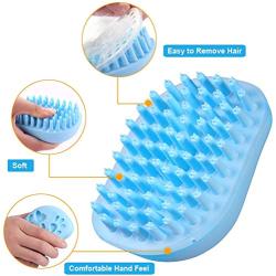 Kitte Dog Bath Brush, Shampoo Brush, Grooming brush - Best Pet Bathing Tool for Dogs and Cats – Soft Silicone Bristles for Gentle Massage ,Dogs and Cats Shower Grooming