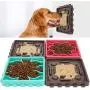 4 in 1 Pet Licking Pads Set, Slow Feeder Dog Bowl Lick Feeding Mat for Dogs and Cats Slower Healthier Eating - Food Plate with Suction Cups for Pets Favorite Treats During Bathing or Grooming 4 in 1 Pet Licking Pads Set, Slow Feeder Dog Bowl Lick Feeding Mat for Dogs and Cats Slower Healthier Eating - Food Plate with Suction Cups for Pets Favorite Treats During Bathing or Grooming