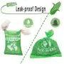 bellerata 100% Compostable Dog Poop Bags, Unscented & Extra Thick Biodegradable Poop Bags, 18 Refill Rolls, Made from Cornstarch, Certified Europe OK Compost Home and Seedling
