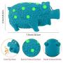 Lorfancy Dog Squeaky Chew Toys for Aggressive Chewers Large Breed Pig Interactive Rubber Funny Cute Soft Food Grade Medium Small Pet Puppy Toy