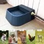 PETLESO Automatic Dog Waterer, Dog Automatic Water Bowl for Cats Dogs Birds Goats Outdoor, Blue 2L PETLESO Automatic Dog Waterer, Dog Automatic Water Bowl for Cats Dogs Birds Goats Outdoor, Blue 2L
