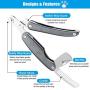 Professional Dog Nail Clippers for Golden Retriever, 3 in 1 Foldable Large Dog Toenail Clippers, Premium Metal Dog Nails Trimmers for Thick Nails with Safety Guard - Comb - Nail File (Large Breed)