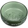Royal Pet Club Cat Bowl Thanks for Service, Ceramic