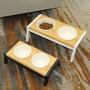 WANTRYAPET Elevated Dog Bowls Antirust Stainless Steel Raise Pet Feeder for Dog Cat