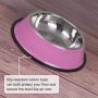 WHIPPY Stainless Steel Dog Bowl for Small,Medium and Large Pets Set of 2